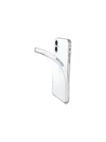 Cellular Line Coque arrière Rubber Case iPhone 16 Plus Clear