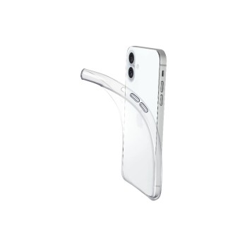 Cellular RubberCase Clear, iPhone 16, Clear