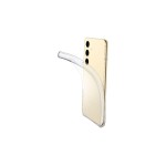 Cellular Line Coque arrière Rubber Case Fine Galaxy S25 Transparent