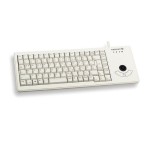 Cherry XS Trackball Keyboard G84-5400, USB, integrierter Trackball, grey