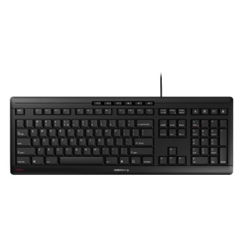 Cherry STREAM schwarz US Layout mit °, USB Cherry STREAM schwarz US Layout mit °, USB