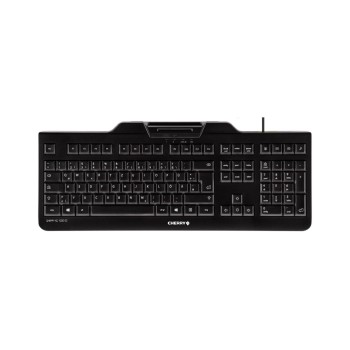 Cherry Tastatur KC 1000 SC schwarz, USB int. Chipkarten-Terminal Cherry Tastatur KC 1000 SC schwarz, USB int. Chipkarten-Terminal
