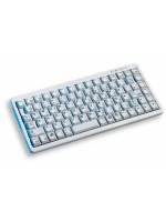 Cherry Kompakt keyboard G84-4100, grey, Ultraflache Kompakt-keyboard USB & PS/2