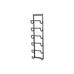 Chic Antoque Weinregal for an die Wand, Eisen, 85x20x11 cm (HxLxB)