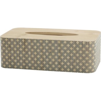 Chic Antique Kosmetikbox Amilly, 8x25x13 cm, Bambus, grün