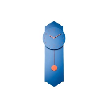 ChicMic Pendelum Clock - Time flies, 24x70cm, Holz, blue, Batterie exkl. ChicMic Pendelum Clock - Time flies, 24x70cm, Holz, blue, Batterie exkl.