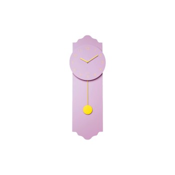 ChicMic Pendelum Clock - Time to remember, 24x70cm, Holz, lila, Batterie exkl. ChicMic Pendelum Clock - Time to remember, 24x70cm, Holz, lila, Batterie exkl.