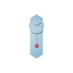 ChicMic Pendelum Clock - Time to party, 24x70cm, Holz, hellblue, Batterie exkl.