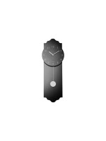 ChicMic Pendelum Clock - Timeless, 24x70cm, Holz, black , Batterie exkl.