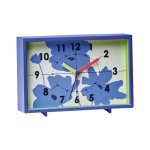 ChicMic Vintage Clock-transcience of flower, 16x10.5cm, Alarm, Licht, Batterie exkl.