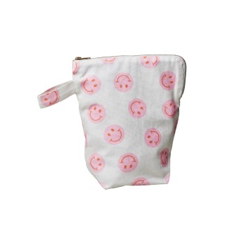 ChicMic Cotton Beutel-Smilies, 22.5x26.5x10cm, 100% Bio Baumwolle