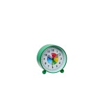 ChicMic Kinder Lern Uhr-green bean, Alarm, Licht, exkl. Batterie 11x11x5.2cm