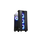 Chieftec Midi Tower Hunter, black  o.NT, 2x3.5, 2x2.5 2xUSB3