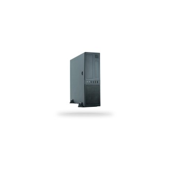 Chieftec Mini-ITX Gehäuse CS-12B, black, 1x5.25, 2x3.5; 1x 2.5, 300W NT
