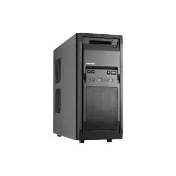 Chieftec Midi Tower LF-02B-OP, black  o.NT, 2x 5.25, 5x 3.5, 2x 2.5, 1x USB3,2x USB2
