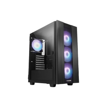 Chieftec Midi Tower Hunter 2, black  o.NT, 2x3.5, 2x2.5 , 1x Type-C, 1x USB3.1