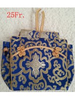 Chinesische Handtasche, 23 x 15 x 7 cm