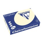 Clairefontaine Papier pour photocopie Trophée A4, 80 g/m², chamois clair, 500 feuilles