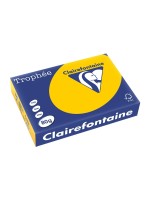 Fischer Papier Kopierpapier Trophée, sonnengelb, 500 Blatt, 80gm2
