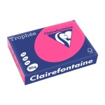 Clairefontaine Papier pour photocopie Trophée A4, 80 g/m², rose fluo, 500 feuilles