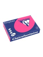 Fischer Papier Kopierpapier Trophée, neonrosa, 500 Blatt, 80gm2
