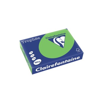 Clairefontaine Trophée FSC A4, 160 gm², Intensive Green, 250 Blatt