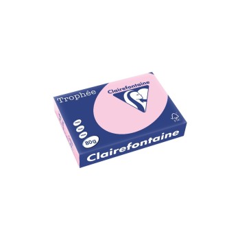 Clairefontaine Trophée FSC A4, wild rose, 80 g/m², 500 Blatt