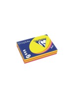 Clairefontaine Trophée FSC A4, Pak à 500, Neon Colours, 4 Farben assortiert, 80 g/m²
