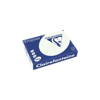 Clairefontaine Trophée FSC A4, pale green (zartgrün), 80 g/m², 500 Blatt