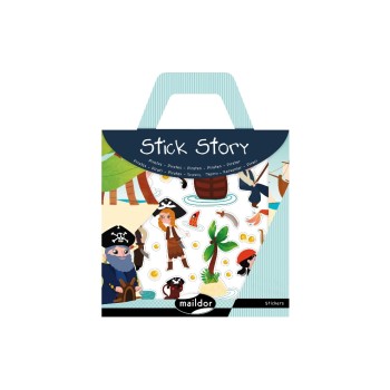 Clairefontaine Sticker Story Piraten, 4 Stickerbögen Clairefontaine Sticker Story Piraten, 4 Stickerbögen