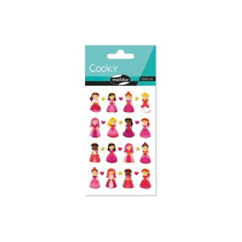 Clairefontaine Sticker Cooky Prinzessin, 1 Stickerbogen Clairefontaine Sticker Cooky Prinzessin, 1 Stickerbogen