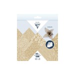 Clairefontaine Papier de bricolage Origami Floral 70 g/m², 60 feuilles