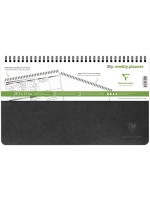 Clairefontaine Agenda settimanale Age Bag My Weekly Noir