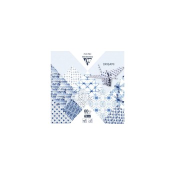 Clairefontaine Papier Origami Shibori, 70g/m2, 60 Blatt, 15 x 15 cm, assortiert Clairefontaine Papier Origami Shibori, 70g/m2, 60 Blatt, 15 x 15 cm, assortiert