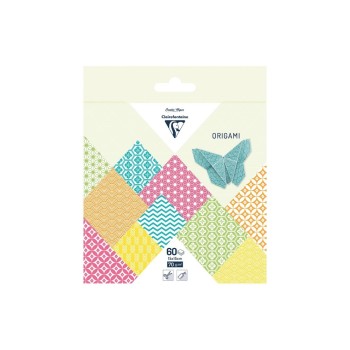 Clairefontaine Papier Origami Sommer, 70g/m2, 60 Blatt, 15 x 15 cm, assortiert Clairefontaine Papier Origami Sommer, 70g/m2, 60 Blatt, 15 x 15 cm, assortiert