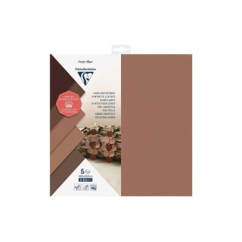 Clairefontaine Papier Block Kunstleder, 0.8 mm, 30.5x30.5cm, 5 Blatt, z.plotten Clairefontaine Papier Block Kunstleder, 0.8 mm, 30.5x30.5cm, 5 Blatt, z.plotten