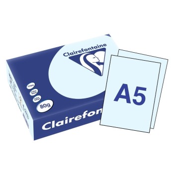 Clairefontaine Kopierpapier Trophée A5, hellblue, 500 Blatt, 80gm2, A5