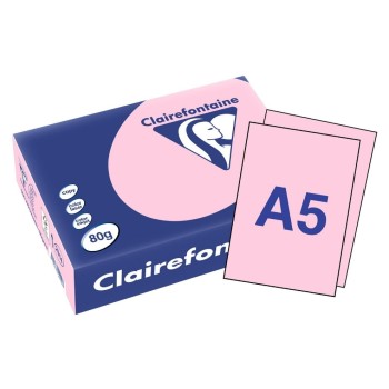 Clairefontaine Kopierpapier Trophée A5, Rosa, 500 Blatt, 80gm2, A5