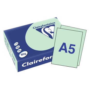 Clairefontaine Kopierpapier Trophée A5, hellgrün, 500 Blatt, 80gm2, A5