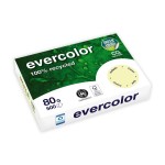 Clairefontaine Kopierpapier Evercolor, A4, hellgelb, 500 Blatt, 80gm2