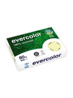 Clairefontaine Kopierpapier Evercolor, A4, hellgelb, 500 Blatt, 80gm2