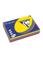 Clairefontaine Trophée FSC A4, Pak à 500, Intensiv, 5 Farben assortiert, 80 g/m²