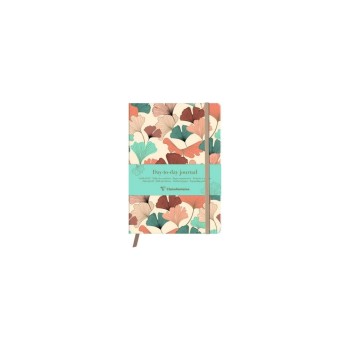 Clairefontaine Agenda journalier Gaia assortis, Feuilles, 0, Beige