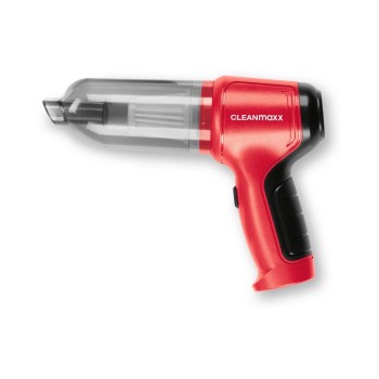 CLEANmaxx Zyklon Plus Rot, USB-C, HEPA, 2000mAh, 20Min Laufzeit,