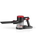 CLEANmaxx Aspirateur à main/manche sans fil avec filtre 2x , rouge