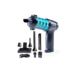 CLEANmaxx Aspirateur à main sans fil 16535 Bleu foncé