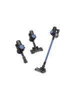 CLEANmaxx Aspirateur à main/manche sans fil Bleu/Noir
