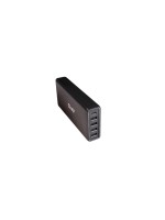 Club 3D, Ladestation USB Typ C PD 111W, 111W, 4x USB Typ A, 1x USB Typ C
