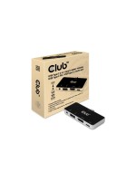 Club 3D, USB 4-in-1 Hub Typ C 4K60Hz, USB Typ-A 2.0, 3.5mm Audio, USB Typ C