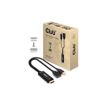Club 3D, HDMI 2.0 for DP 1.2 4K60Hz, 25 cm Club 3D, HDMI 2.0 for DP 1.2 4K60Hz, 25 cm
